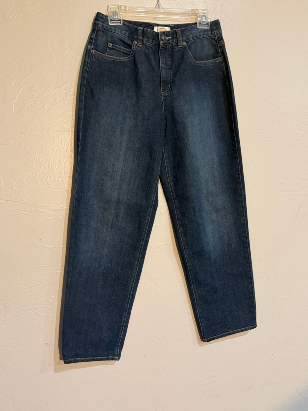 Talbots / Wide Leg Dark Blue Women’s Jeans…811 - Picture 2 of 10